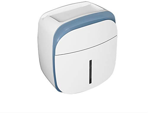 Sudemota Portarotolo per carta igienica, supporto per rotolo di stoffa, montaggio a parete, senza foratura, autoadesivo per bagno, cucina alberghiera A