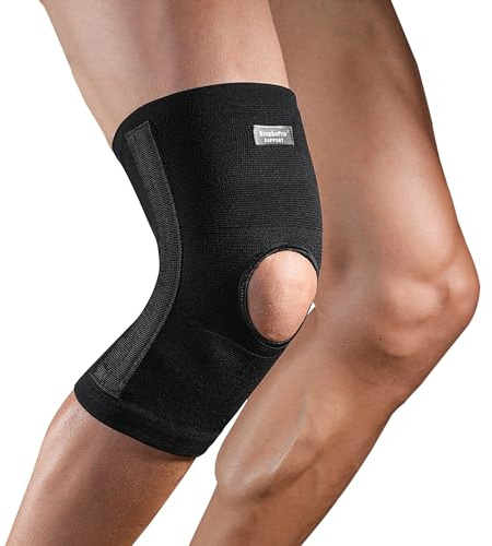 BingboPro Professional Knee Brace With Stabilizer For Men Women,Compression Knee Sleeve Support Brace for Pain Relief, Fast Recovery,Meniscus Tear,ACL,MCL,Arthritis,Running,Sport Protection