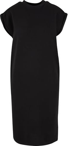 Urban Classics Damen Kleid Ladies Light Terry Dress, lässiges T-Shirt Kleid für Frauen, Oversized Fit