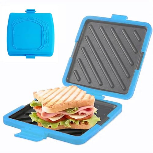 Maker de queso a la parrilla - 6.3x6.5x1.18in portátil, tostadora de superficie antiadherente, dispositivo de cocina limpio fácil ligero, herramienta de cocción compacta para comidas rápidas | Cómodo