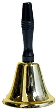 Festartikel Müller Nikolaus Glocke mit Holzgriff in der Höhe von 18 cm, 410.098.00