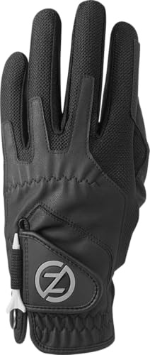 Zero Friction Gant de Golf synthétique pour Homme - Taille Unique - Noir