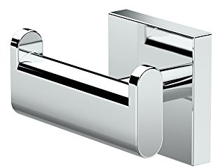 Gatco 4055A Elevate Double Robe Hook, Chrome