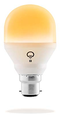 LIFX Day & Dusk Bombilla Mini B22, Ajustable, Regulable, no Requiere Concentrador, 9 W, Multicolor, Paquete de 1