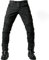 Pantaloni da Moto da Uomo, con Fodera Rimovibile, Protezione Interna, in Tessuto, Traspiranti, Resistenti all'Usura,Nero,XXL