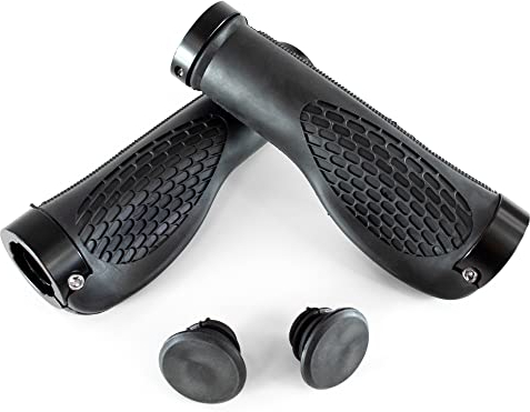 Fahrradgriffe, rutschfeste Gummi-MTB-Griffe. fahrradgriffe ergonomisch Doppelverriegelung 22 mm universal. Fahrradgriffe, ergonomische MTB-Griffe für Fahrräder und Roller.