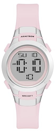 Armitron Sport Women's Digital Chronograph Resin Strap Watch, 45-7012