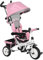 HOMCOM Tricycle bébé évolutif 6 en 1 vélo Poussette bébé avec poignée de poussée, auvent Amovible, Ceinture de sécurité à 5 Points, Rangement, Repose-Pieds, Frein, pour Enfants de 1 à 5 Ans, Rose