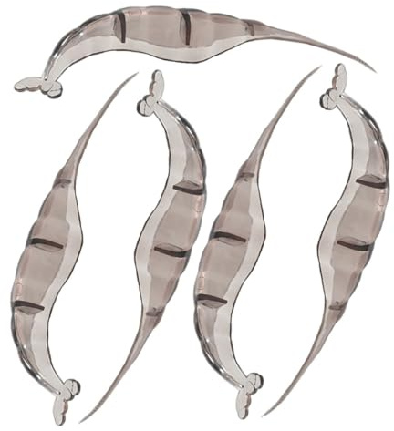 Cabilock Strumenti per Sbucciare Gamberetti Utensili da Cucina in Plastica Set 5 Pezzi Facili da Usare per Pulire Gusci di Crostacei in Cucina