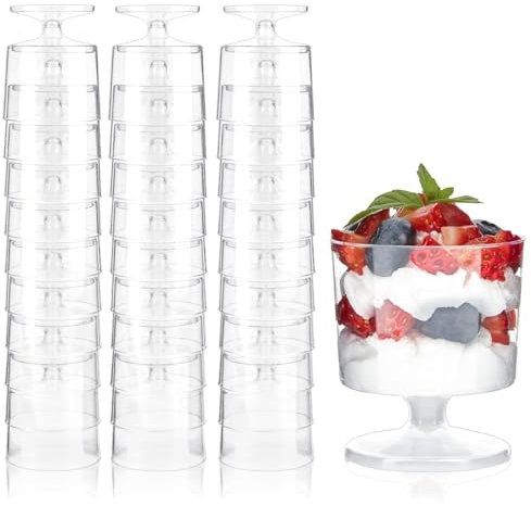 5 pezzi 60 ml tazza di vino piccolo bicchiere di vino vino riutilizzabile tazza di plastica bere vino tazza dessert strumenti di cottura contenitore cibo