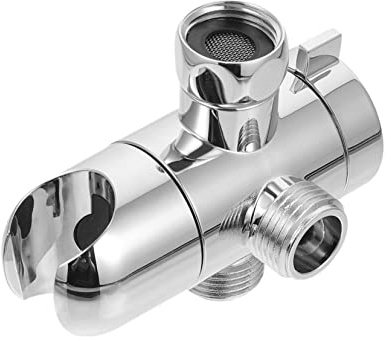 NUOBESTY Adaptador Distribuidor De Agua De 1 Pieza Divisor De Agua De Ducha De Tres Vías Divisor De Agua Adaptador De Interfaz De Tubería De Agua Adaptador De Agua Para Fregadero