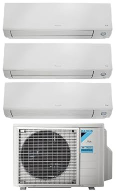 Daikin 3AMXM52M 3x ATXM25A Trial Split Aire Acondicionado 9000 + 9000 + 9000 BTU Inverter, Modelo 2025, Wifi incluido, Control con App, Clase A+++/A++