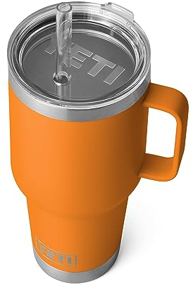YETI Rambler 35 Oz Straw Mug King Crab Orange