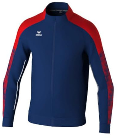 Erima Unisex Erwachsene EVO STAR Trainings jacke (1032415), new navy/rot, XL