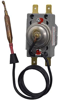 KJDKNC Interruttore di controllo della temperatura, scaldabagno, termostato, limitatore di temperatura, struttura metallica, adatto per scaldabagni elettrici