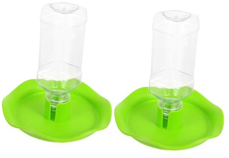 GANAZONO 2sätze Reptilien Wasserfutter-Schale Mit Lotus-Design Für Eidechsen Geckos Bartagamen Zur Fütterung Und Tränkung Kleiner Reptilien