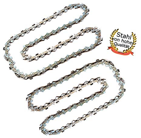 perfektGarten 2 cadenas para motosierra Einhell GH-EC 1835, Einhell Royal RPC 3735, Bavaria BEC 1835/1 - 35 cm / 1.3 mm / 3/8 / 52 TG