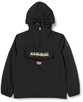 Napapijri K SHADE Anorak invernale da ragazzo, nero, 10 anni