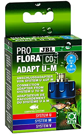 JBL PROFLORA CO2 ADAPT U - M, CO2-Adapter von Einweg- auf Mehrwegflaschen