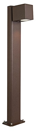 QAZQA baleno - LED Lampe sur pied extérieur - 1 lumière - L 15.3 cm - Brun rouille - Moderne, Rustique - éclairage extérieur