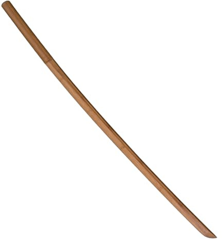 HJHUUA 103cm natürliches Bambus-Katana,Kendo-Übungs-Bokken,handgefertigte Samurai-Schwerter aus Holz,Trainingsschwert aus Holz als Geschenk,Dekoration,Cosplay