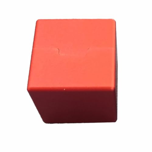 BlissfulAbode Fyrkantiga biljardkrita fodral metall magnetisk hållare för Snooker pool krita under 23,5 mm, enkel installation