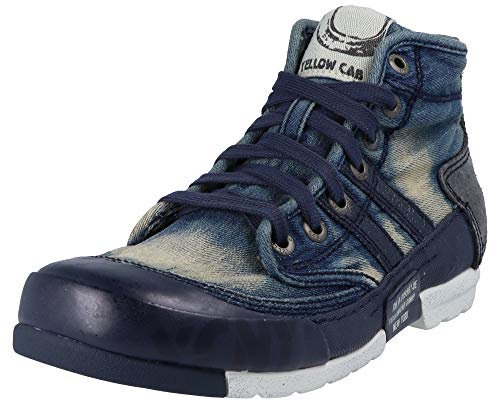 Yellow Cab Herren Mud M Hohe Sneaker, Blau (Blue)