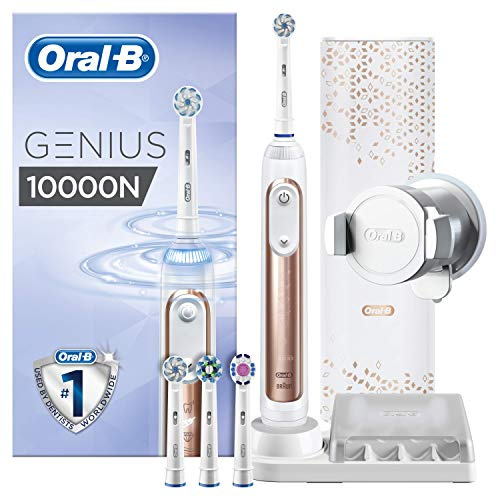 Spazzolino Elettrico Braun Oral-B Genius 10000N, Oro Rosa