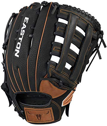 Easton Prime Slowpitch Softball Glove, 14 RHT, Softball Deep Pocket Design, Dual Bar H Web, PSP14, Multicolor, Medium