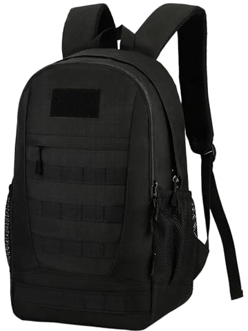 26L Rucksack Taktischer Herren Outdoor Trekkingrucksacke Rucksäck Wanderrucksäcke Schultasche Unitasche Mini Tagesrucksack mit MOLLE-System Tactical Backpack für Assault Sport Camping Wandern Reisen