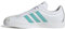 adidas Unisex Mercedes - AMG Petronas Formula ONE Team VL Court Base Shoes, FTWR White/semi Mint Rush/core Black, 37 1/3 EU