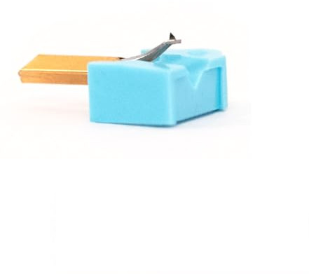 Turntable Needle Replacement Stylus Compatible with Shure N44-C / M44-C / N44-5 / N44-G / N44-E, with Nude Conical Diamond Tip, from My Needle Store, 776-D