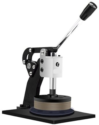 Presse à main ronde échantillonneur manuel diamètre 112MM coupe-échantillon circulaire film papier tissu échantillonnage machine de découpe 100CM2 Haute performance(100CM2 Cutter)