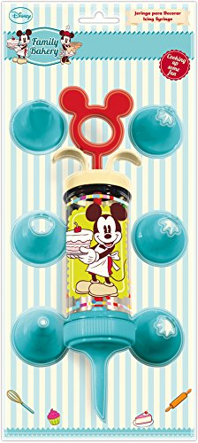 Stor 77725 Family Bakery High Frequency Decorating Syringe with 7 Nozzles For Pastries, Multicolour, 25 x 20 x 7 cm