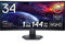 Dell S3422DWG 34 WQHD (3440x1440) 21:9 1800R Monitor Gaming Curvo, 144Hz, VA, 1ms MPRT, AMD FreeSync Premium Pro, HDR 400, DisplayPort, 2x HDMI, 5x USB, 3 Anni di Garanzia, Nero