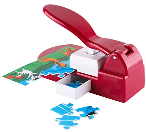Machine de découpe de puzzle, machine de fabrication de puzzles avec 10 mousses adhésives, pour loisirs créatifs, fabrication de puzzles, scrapbooking et bricolage