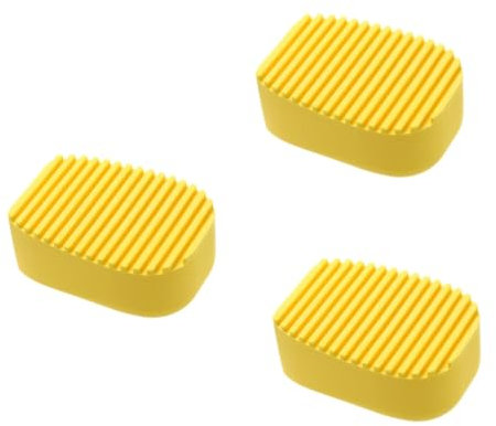 CLISPEED 3 Pièces Laveur De Nettoyage Brosses De Nettoyage Nettoyant pour Pinceaux en Silicone Planche à Laver pour Le Linge Nettoyant pour Carrelage Boule De Nettoyage Tuile en Céramique