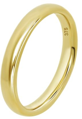 Time RoaD Anillos Hombre | Diseño Ergonómico y Ajuste Perfecto Talla 26, Anillo Dorado HIN00339/26, Ideal para Compromiso, Pedida, Promesa