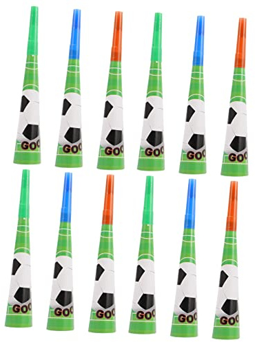 LABRIMP 18piezas Cuerno De Fútbol De Instrumentos Musicales De Trompeta y Cuerno Para Fiestas De Fútbol Para Fiestas Eventos Deportivos