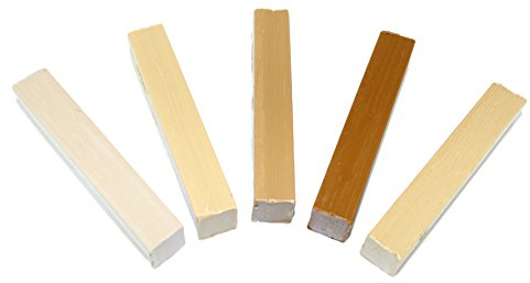 SN-TEC Weichwachs Sortiment für Birke, Buche und Erle (Set mit 5 Stangen)