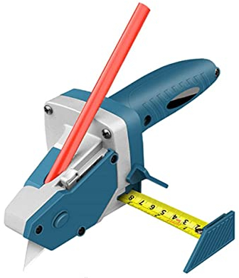 BOROCO Outil de coupe de plaques plâtre avec règle Cutter pour plaques de plâtre Scriber Coupe automatique Outil de coupe d'artefacts Coupe cloisons sèches Outils à main pour le travail du bois