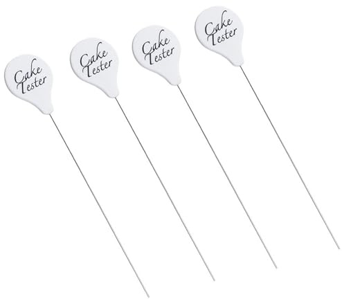 4 st non-stick tårtspett testare praktiska tårtspett testare återanvändbar sond spett luktfritt stål tårta testnålar för kök bakning
