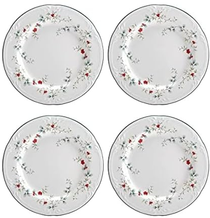 Pfaltzgraff Winterberry Salad Plates (8-Inch, Set Of 4), Green