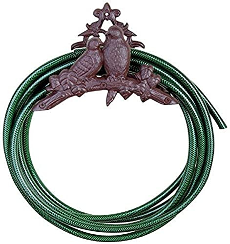Fallen Fruits BR14 Bird Silhouette Hose Holder, Brown