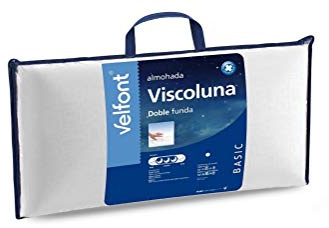 Velfont - Almohada Viscoluna 135, Blanco