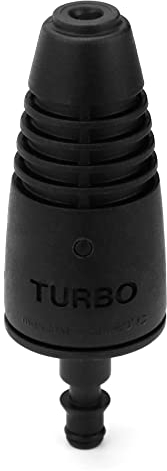 QWORK® Ugello turbo, ugello idropulitrice, ricambi accessori idropulitrice, compatibile con LAVOR, VAX, BS, COMET