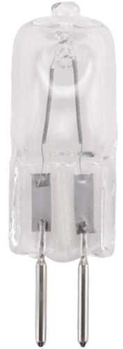 UGEFKMQ Lampadina Alogena G6.35 220V 35W Lampada Alogena Trasparente Capsula GY6.35 base a doppio ago Bianco Caldo Dimmerabile 35W, 5Pc