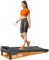REPOWER Walking Pad mit Steigung, Automatische 9% Neigungsverstellung, Walkingpad Leise mit Fernbedienung bis 6 km/h, Laufband für zuhause, 136 kg Belastbarkeit