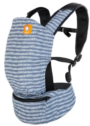 Tula Lite Babytrage Reise, leichte Sommertrage kompakt, Rückenstütze (3,2 – 20,4 kg) (Beyond)
