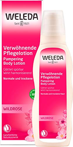 Weleda Organic Wild Rose Pampering Body Lotion, 200 ml